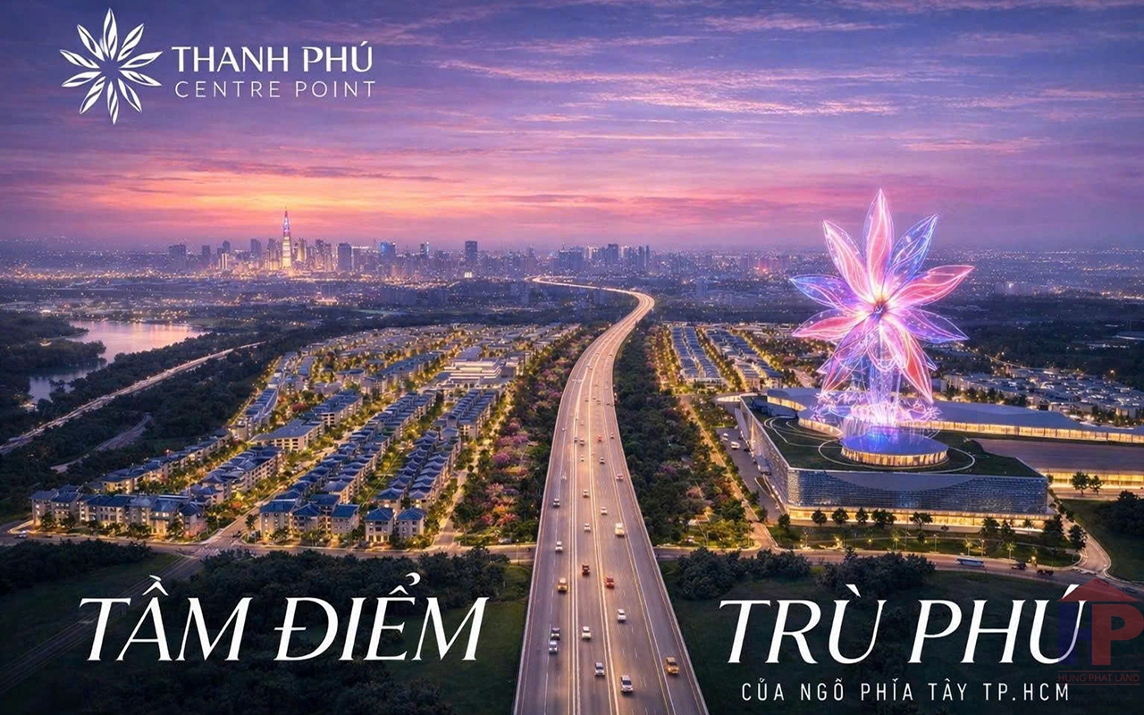 Phối cảnh nhà phố biệt thự dự án Thanh Phú Centre Point