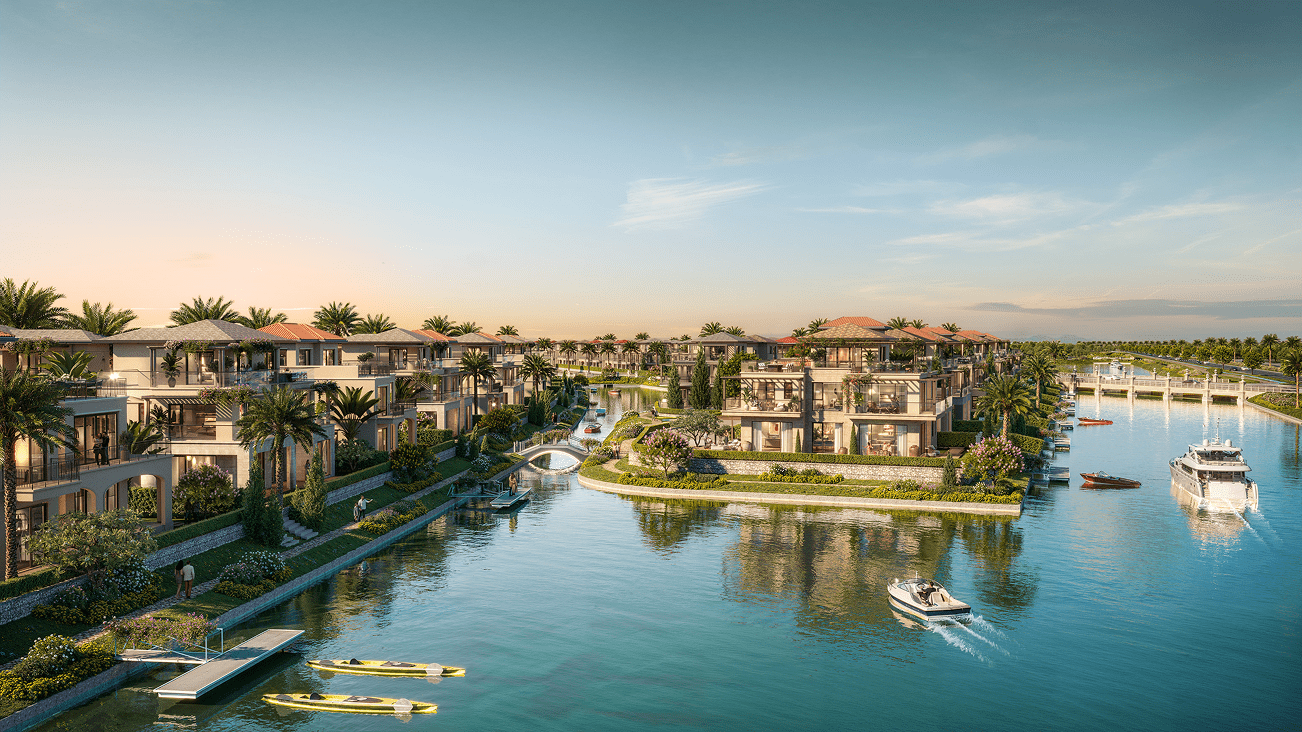 Vịnh Marina tại dự án Waterpoint Nam Long