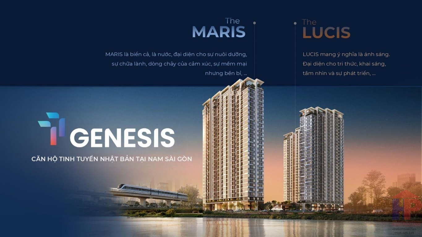 Phối cảnh hai tháp TT GENESIS