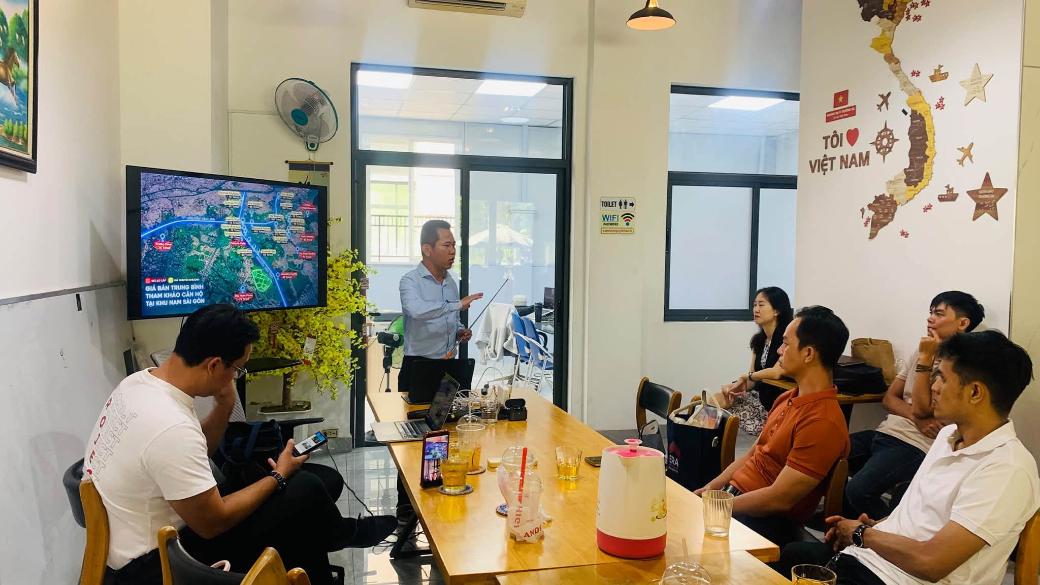 Toàn cảnh buổi training thực chiến của team Happy Plus