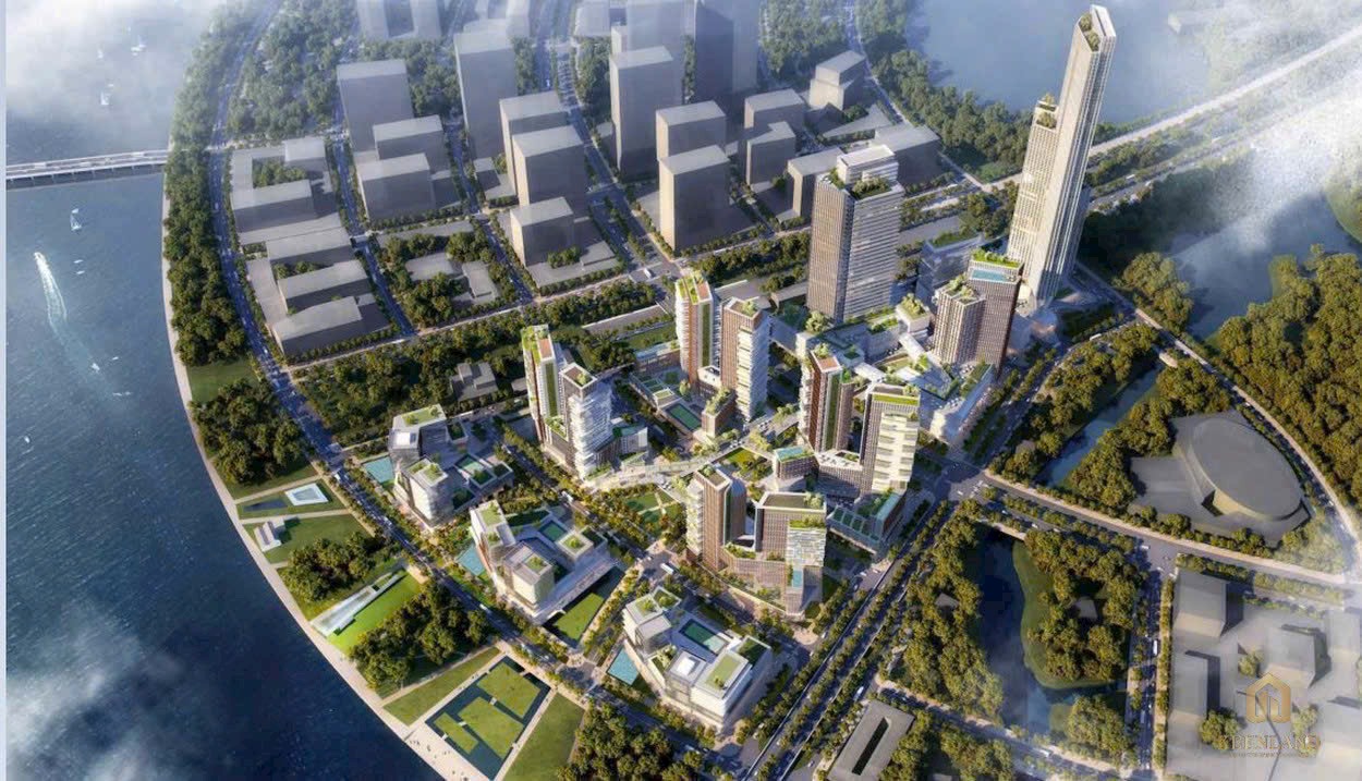 Toàn cảnh khu đô thị mới Thủ Thiêm