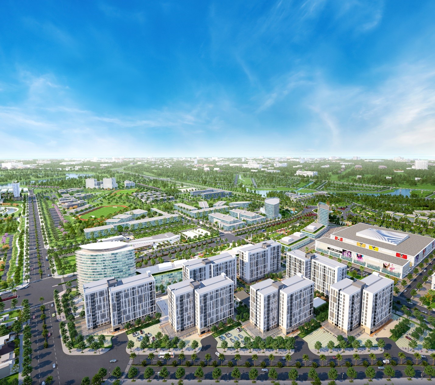 Phân khu Southgate tại dự án Waterpoint Nam Long