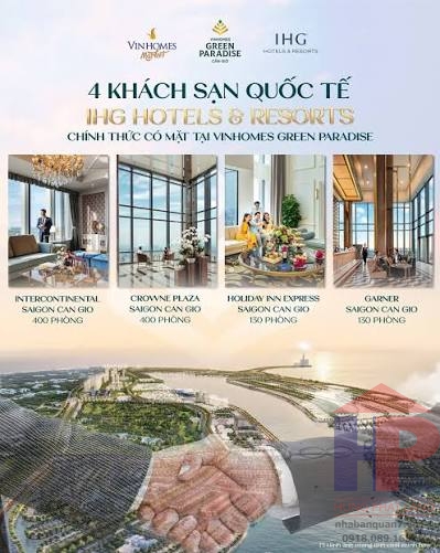 Khách sạn IHG tại Vinhomes Green Paradise Cần Giờ